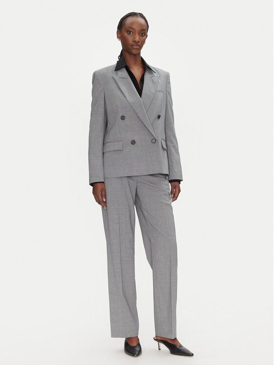 BOSS BOSS Сако Jaleto9 50543302 Сив Slim Fit