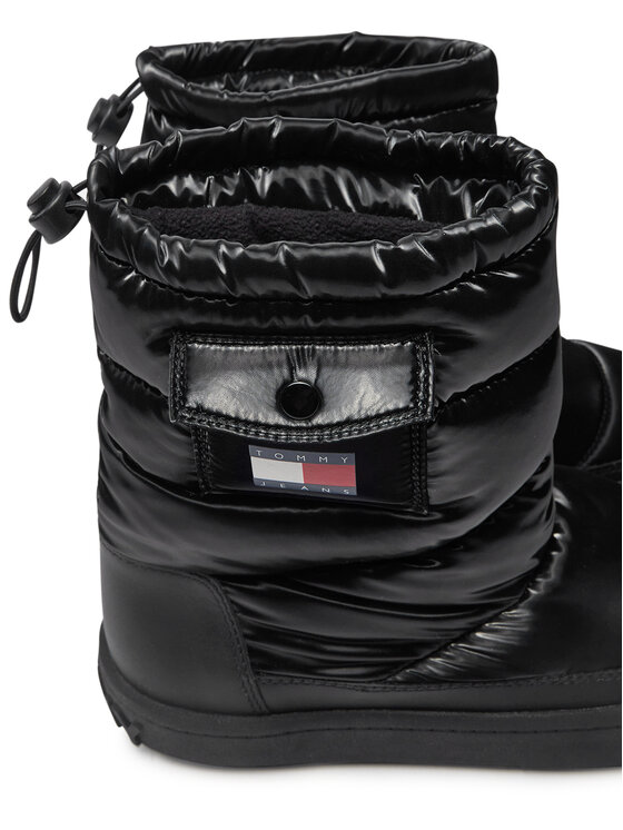 Tommy Jeans Tommy Jeans Μπότες Χιονιού EN0EN02642 Μαύρο