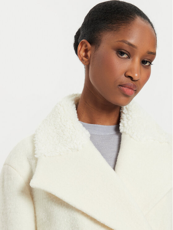 BOSS Boss Übergangsjacke Coflina 50518488 Écru Regular Fit