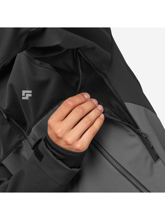 Alpinus Alpinus Kurtka softshell Pelat Czarny Regular Fit