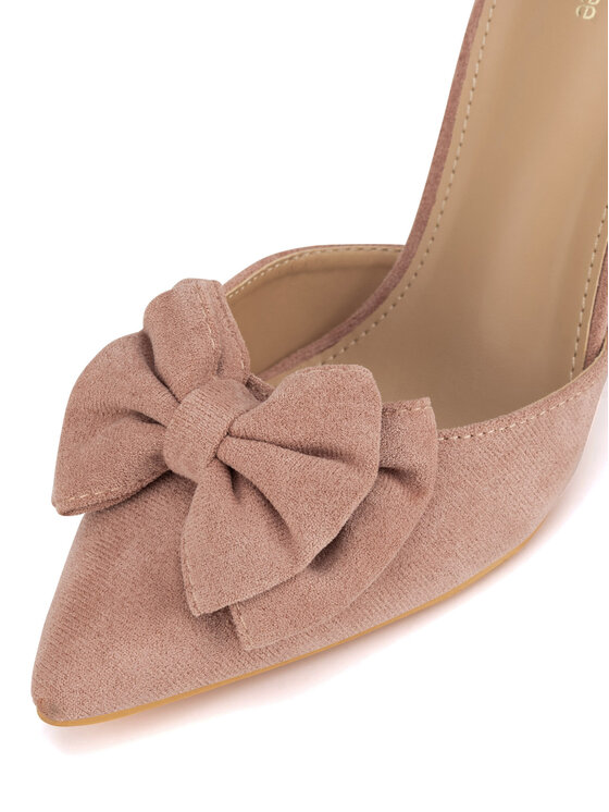 DeeZee DeeZee Czółenka WS1001-01 Różowy