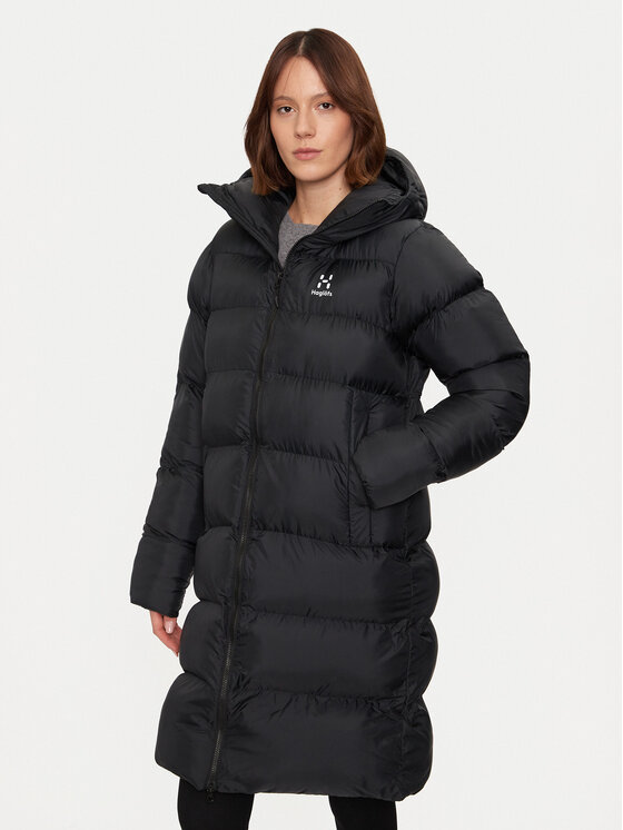 Haglöfs Haglöfs Μπουφάν χειμωνιάτικο Long Mimic 607706 Μαύρο Relaxed Fit