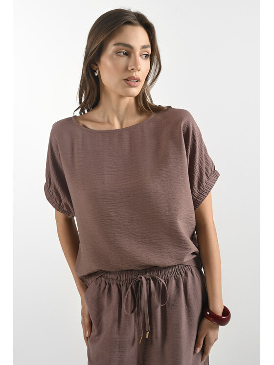 Femestage Femestage Blúzka Femestage AB BASE BLU2480-016 Ružová Regular Fit
