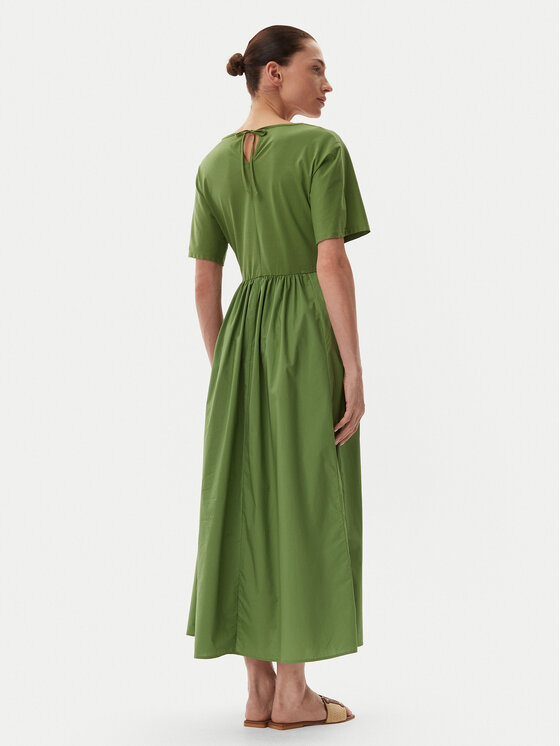 Weekend Max Mara Weekend Max Mara Sukienka codzienna Brozno 2515621082 Zielony Relaxed Fit