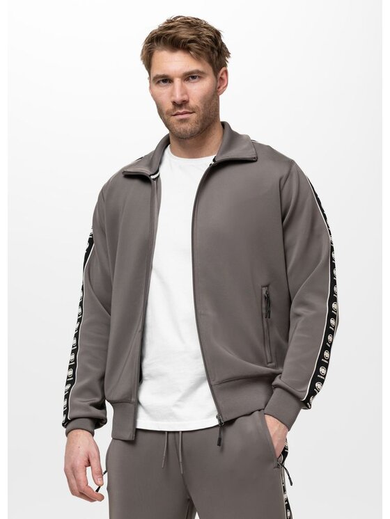 PITBULL PITBULL Bluza POWERS Brązowy Regular Fit
