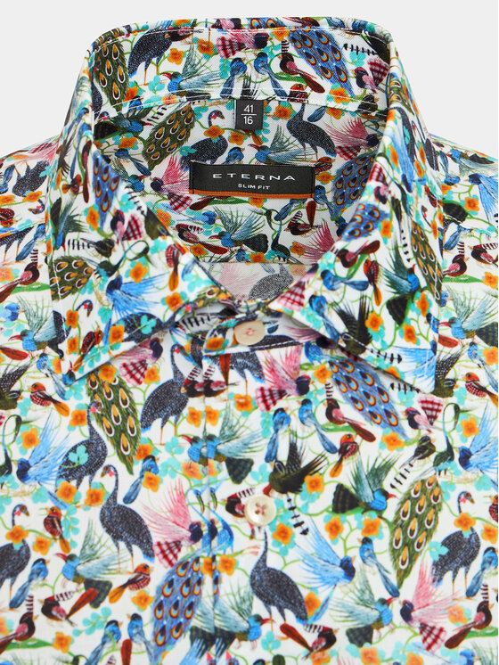 Eterna Eterna Сорочка 4117/F170 Кольоровий Slim Fit