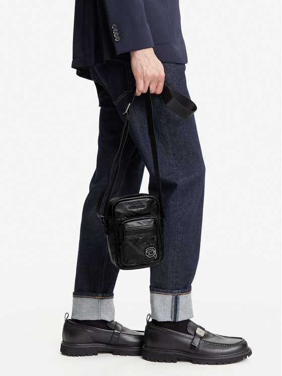 KARL LAGERFELD KARL LAGERFELD Плоска сумка A2M30216 Чорний