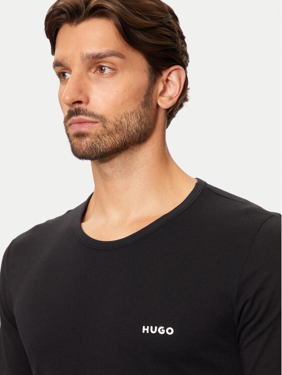 HUGO HUGO Set 3 majic 50480088 Črna Regular Fit