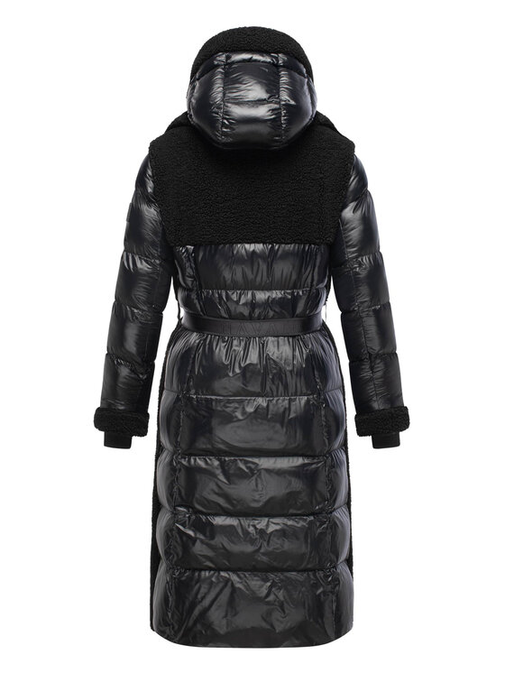 Navahoo Navahoo Kurtka zimowa Kuscheltraum Czarny Regular Fit