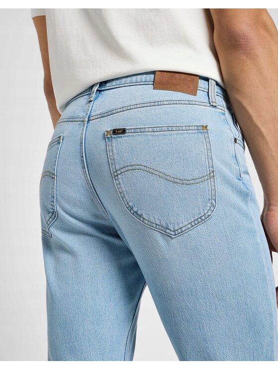 Lee Lee Jeansy West Niebieski jasny Relaxed Fit