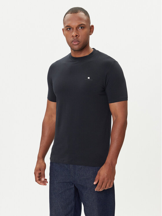 KARL LAGERFELD KARL LAGERFELD Tričko 755053 554235 Tmavomodrá Regular Fit