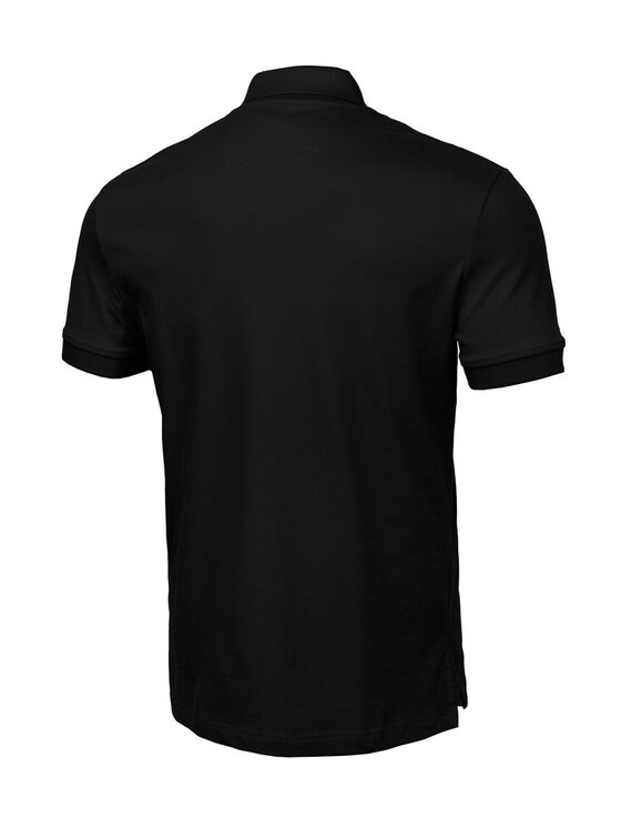 PITBULL PITBULL T-Shirt Koszulka Polo Pique Regular XXL Czarny Regular Fit