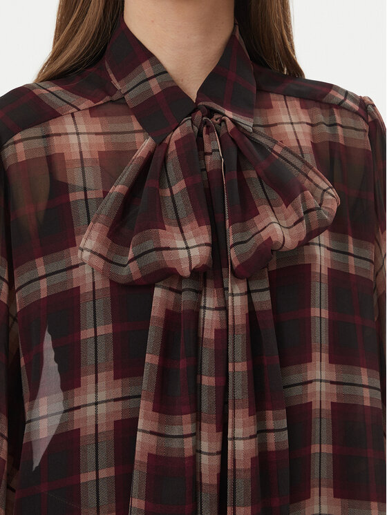 Bardot Bardot Krekls Cecile 60615TB Bordo Relaxed Fit
