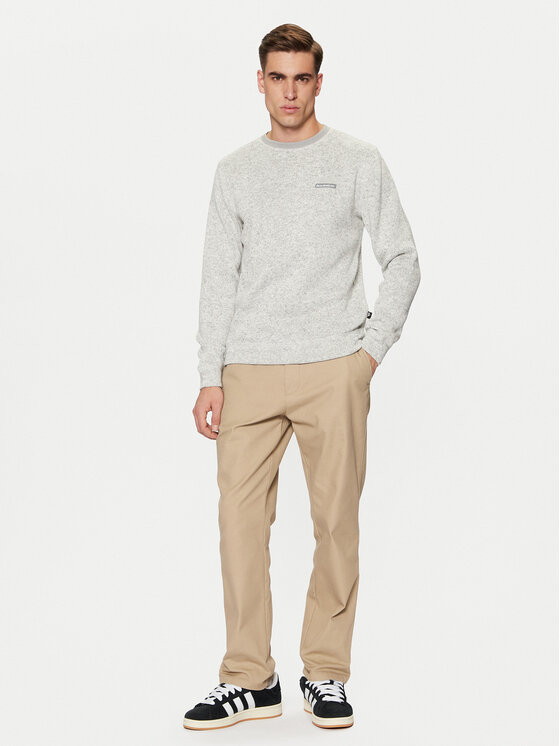 Quiksilver Quiksilver Суитшърт Keller AQYFT03341 Сив Regular Fit