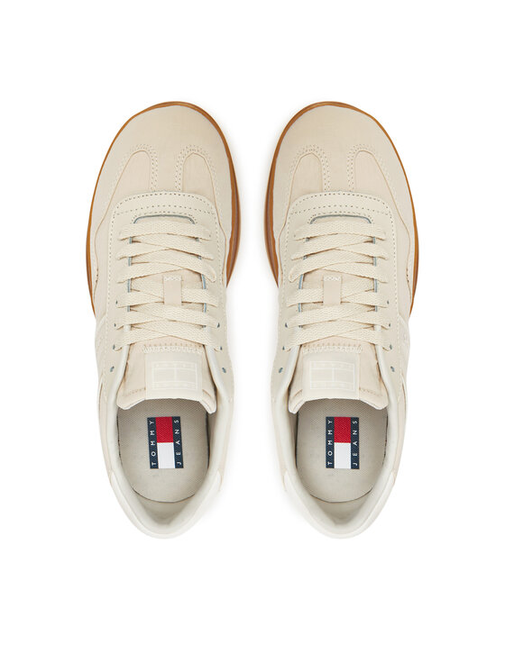 Tommy Jeans Tommy Jeans Снікерcи The Greenwich Textile EN0EN02805 Бежевий