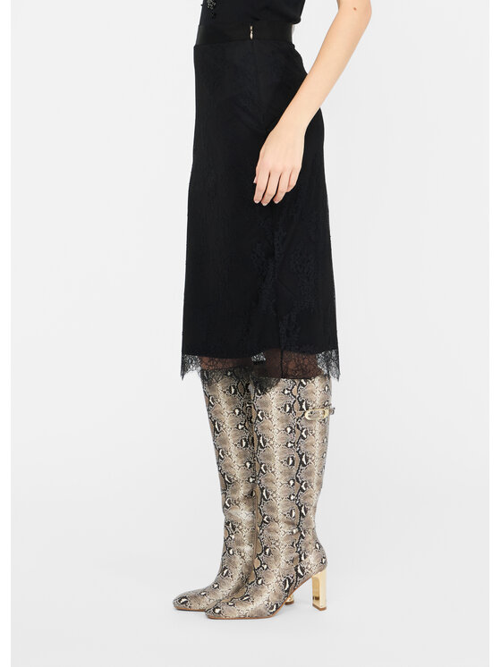 Liu Jo Liu Jo Gonna midi CF5289J496122222 Nero Regular Fit