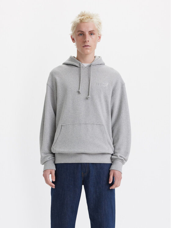 Levi's® Levi's® Majica dugih rukava Graphic 38479-0308 Siva Relaxed Fit