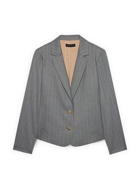Fiorella Rubino Fiorella Rubino Giacca da abito Q055T000305N0S3 Grigio Slim Fit