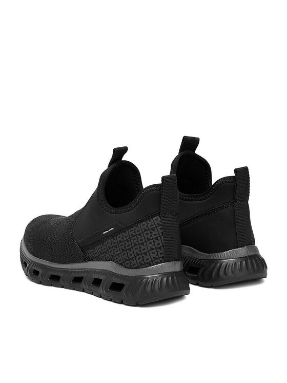 Rieker Rieker Halbschuhe M6053-00 Schwarz