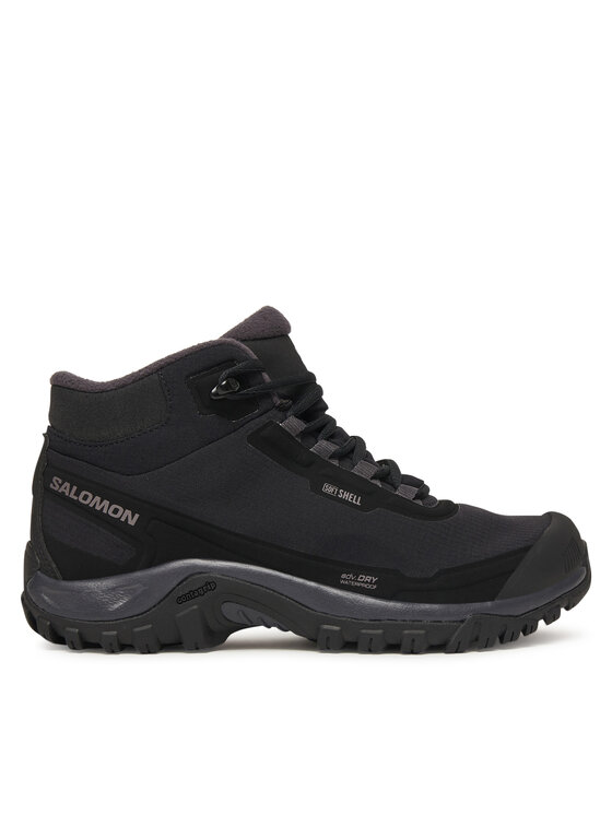 Salomon Salomon Trekingová obuv Shelter Waterproof L47855000 Černá