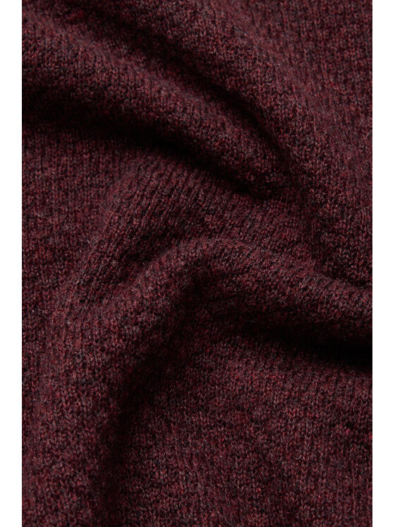 Próchnik Próchnik Sweter PM17 SW073225000116 Bordowy Regular Fit