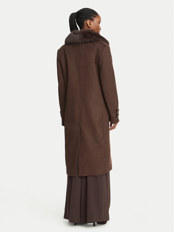 Guess Guess Cappotto di lana W6BL43 W4095 Marrone Classic Fit