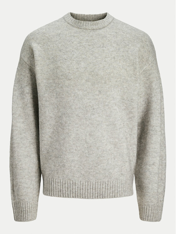 Jack&Jones Jack&Jones Пуловер Rollie 12215468 Сив Relaxed Fit
