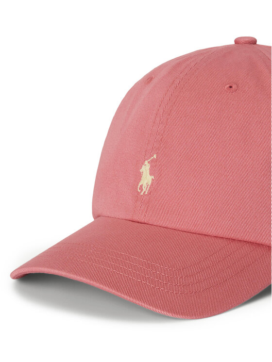 Polo Ralph Lauren Polo Ralph Lauren Czapka z daszkiem 3,23786E+11 Różowy
