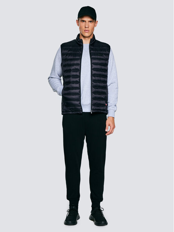 BIG STAR BIG STAR Kamizelka JAXOON Czarny Basic Fit