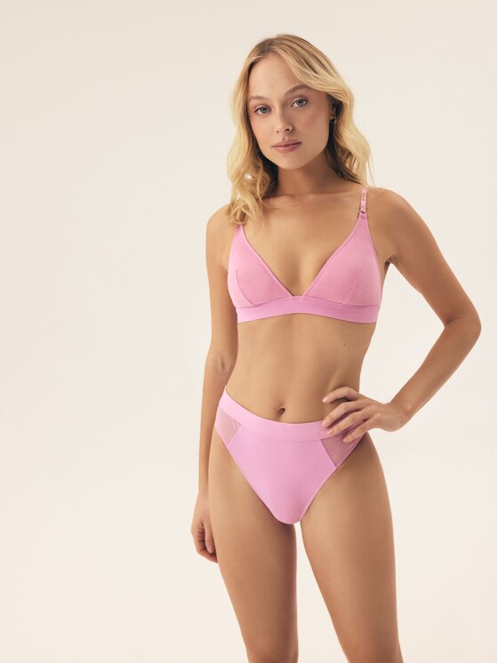 Esotiq Esotiq Podprsenka Bralette 43116 Růžová