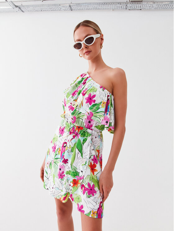 Desigual Desigual Každodenné šaty 23SWVW83 Farebná Regular Fit
