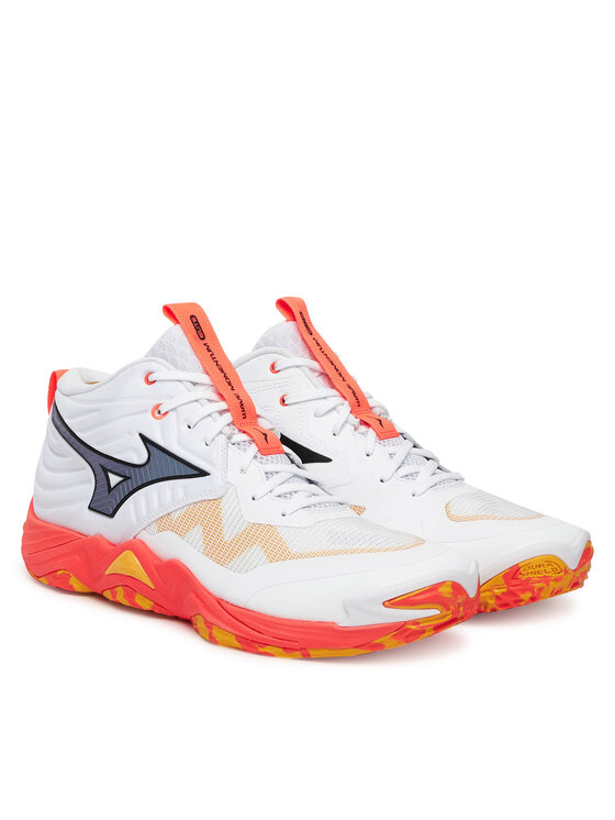 Mizuno Mizuno Tenisice za dvoranski nogomet Wave Momentum Elite Mid V1GA2517 Narančasta