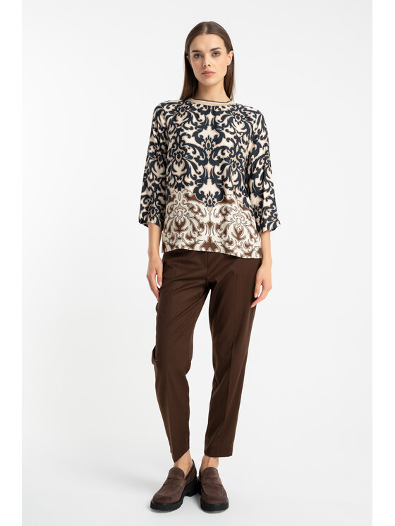 CLICK CLICK Μπλουζάκι 10-6922 Μαύρο Regular Fit