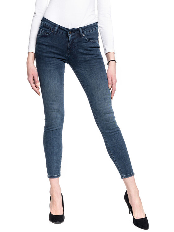 Mustang Mustang Jeansy JASMIN JEGGINGS Niebieski Skinny Fit