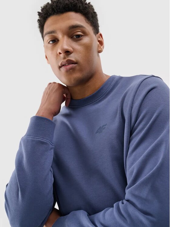 4F 4F Felpa 4FWMM00TSWSM1767-32S Blu Regular Fit