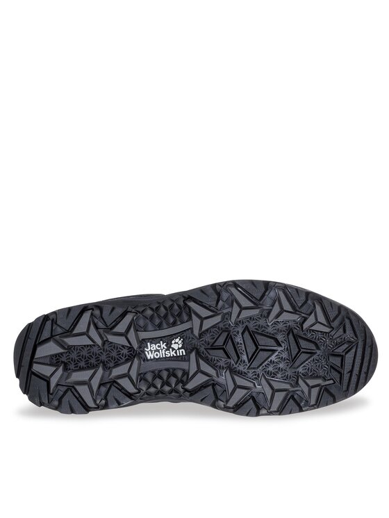 Jack Wolfskin Jack Wolfskin Pārgājienu apavi Vojo 3 Texapore Mid 4042461 Melns