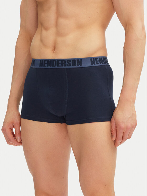 Henderson Set di 2 boxer Sushi 42592 Blu scuro, taglia : L