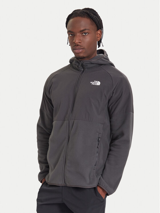 The North Face The North Face Fleecejacke Glacier NF0A89JJ Grau Regular Fit