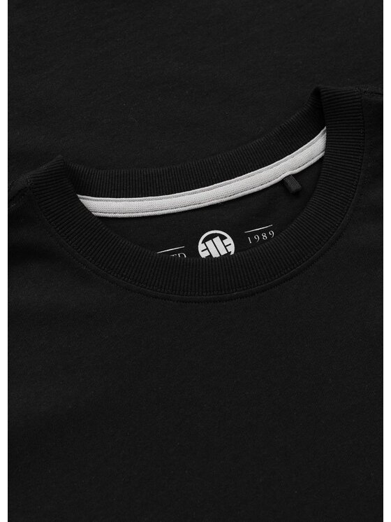 PITBULL PITBULL T-Shirt Koszulka męska Loose Fit SKULL LOGO XL Czarny Regular Fit