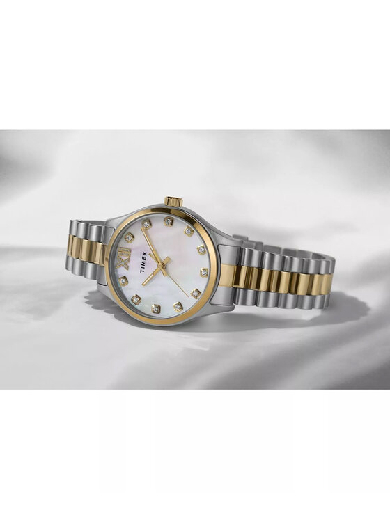 Timex Timex Hodinky TW2W85500 Stříbrná