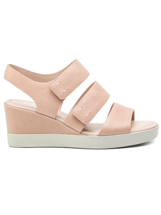 Ecco shape wedge plateau sandal hotsell