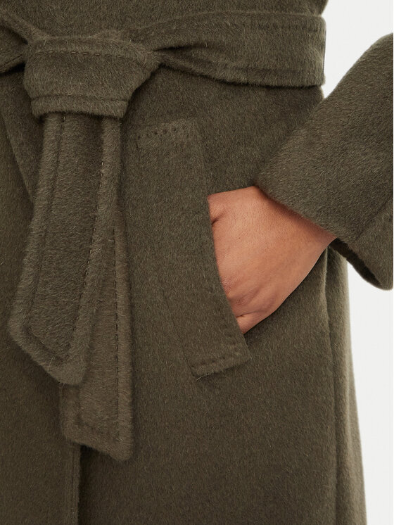 Weekend Max Mara Weekend Max Mara Вовняне пальто Tempera 2625016072 Хакі Regular Fit