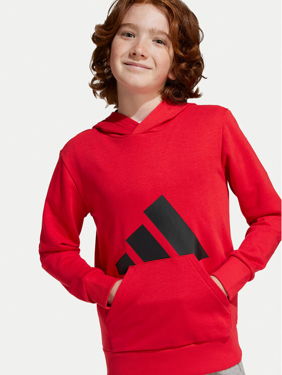 adidas adidas Bluză Essentials JE1389 Roșu Regular Fit