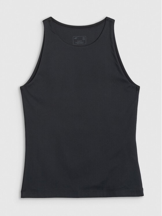 4F 4F T-Shirt 4FRSS26TSLEF319-20S Czarny Slim Fit