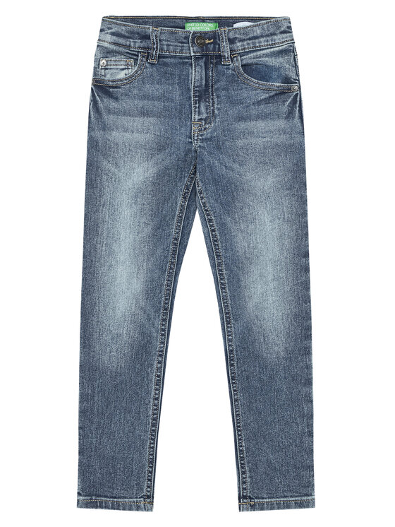 United Colors Of Benetton United Colors Of Benetton Jeansy 4PORCE00K Tmavomodrá Skinny Fit