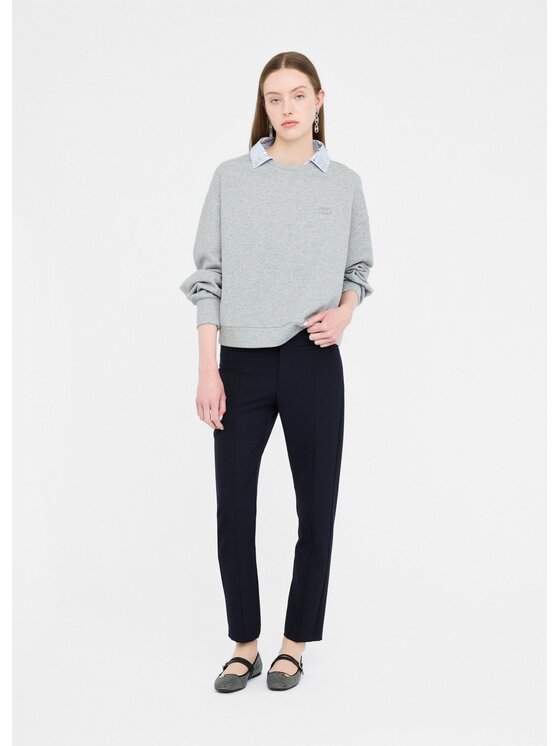 Liu Jo Liu Jo Felpa UF5254F087303658 Grigio Regular Fit