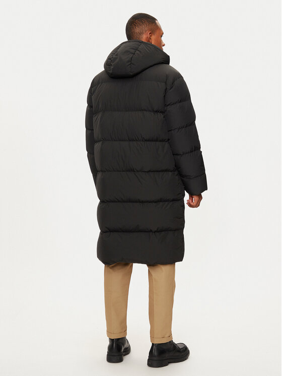 Tommy Hilfiger Tommy Hilfiger Vatovaná bunda MW0MW37368 Černá Regular Fit