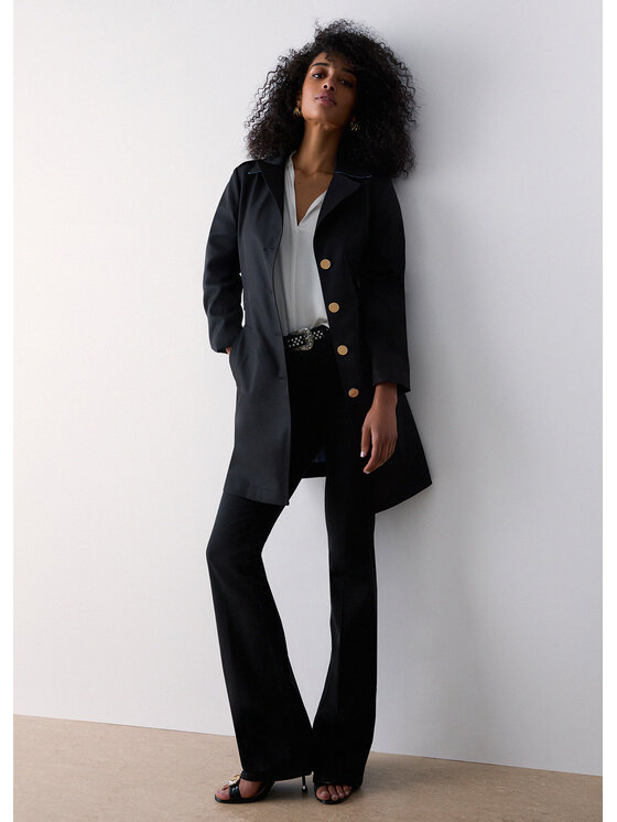 Liu Jo Liu Jo Trench WA6532T3929U9060 Nero Regular Fit