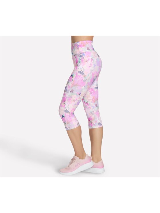 Skechers Skechers Legginsy CP4-CRMT Kolorowy Regular Fit