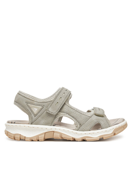 Rieker Sandali 68866-40 Grigio, taglia : 40